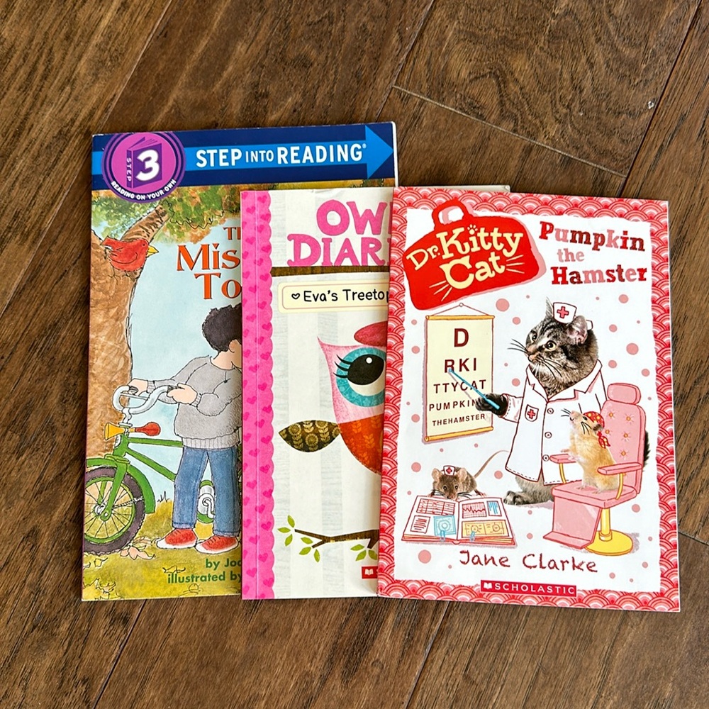 🌞Sumerr sale! 50% off!Set of 3 Grade 2 Reading Level Books🌞